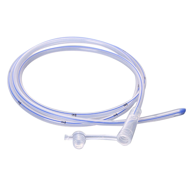 Tube gastrique médical d'alimentation d'estomac tube en silicone d'estomac