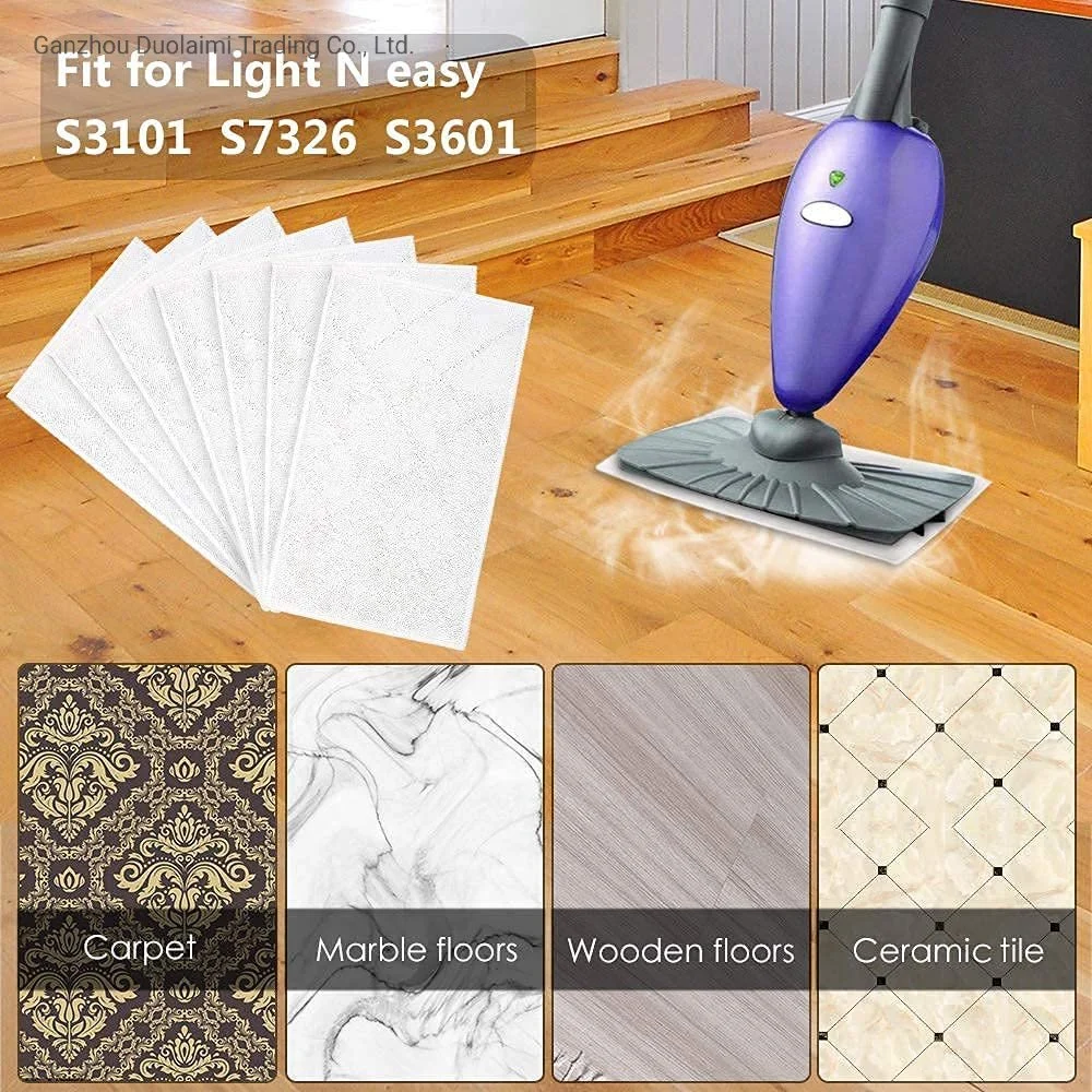 Light N Easy S3101 7618anb 7618anw Oapier S1s4 Floor Steam Cleaner Microfiber Mop Cloths