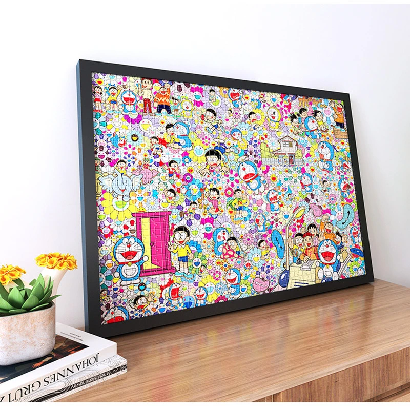 50*75 Framed Picture Frame Custom Puzzle Frame 0693