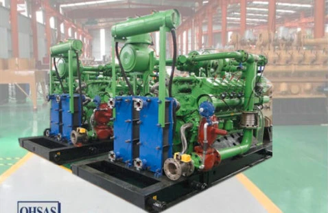 Gas Engine Motor 20kw - 500kw Biogas Generating Set