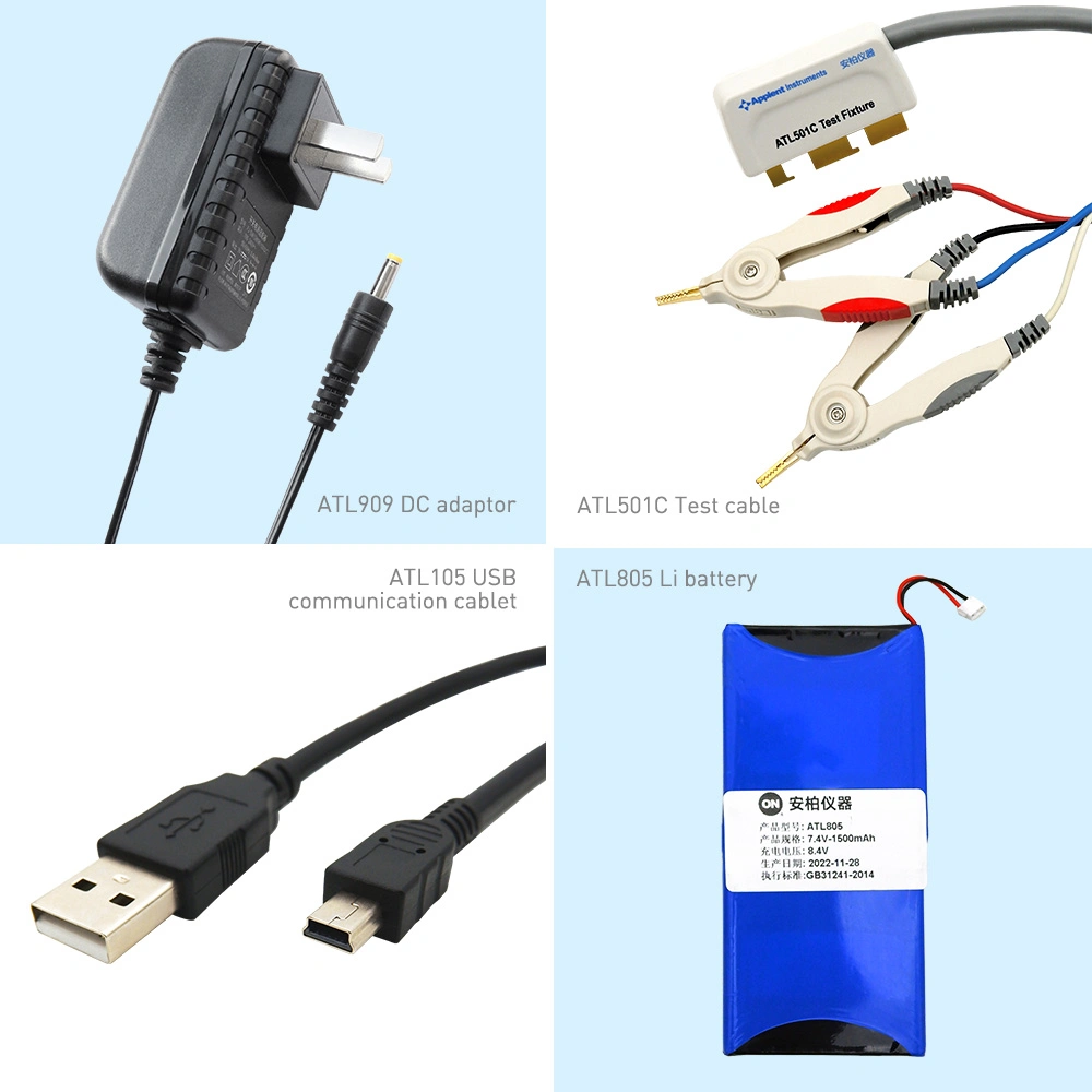 Fabricant de Lcr Mètre Portable avec une Fréquence de Test de 10kHz (AT825)