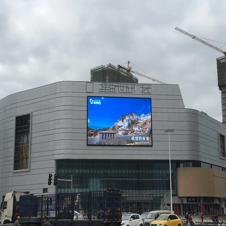 Outdoor Giant High Brightness Advertising External LED Video Wall Display