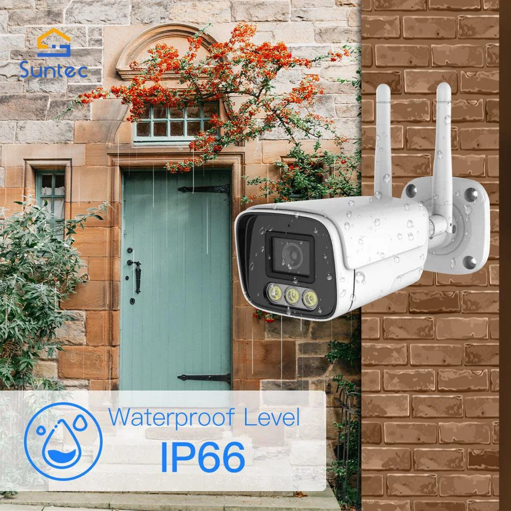 Wasserdichte Intelligente Gesichtserkennung Mask Detection Wireless Smart Security Surveillance Camera 2MP 1080p IP-Kamera