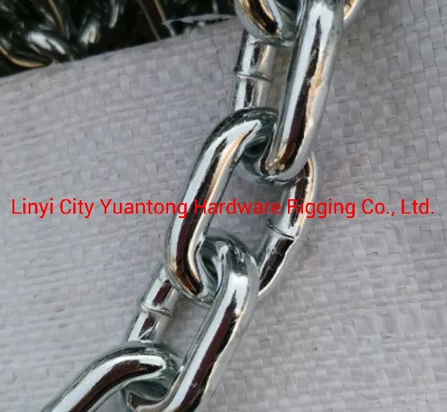 Grade 30 Chain Proof Coil Chain Electro-Galvanized Chain