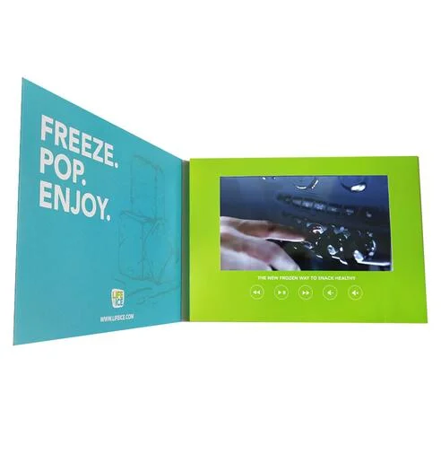 LCD Screen Video Brochure Card