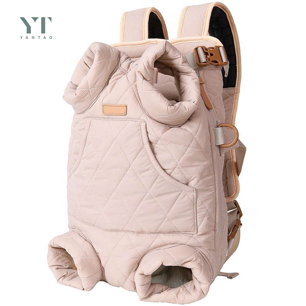 Wholesale/Supplier High quality/High cost performance  Winter Warm Comfortable Pet Dog Travel Bag Backpack Waterproof Nylon Dog Backpack Bags for Outdoor Walking