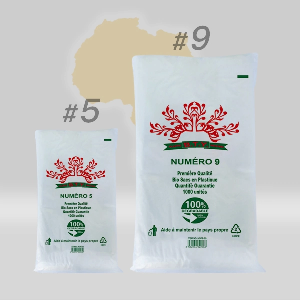 100% Degradable HDPE Water Bags for Africa Market, Liquid Bags for Water Packaging, Food Bag