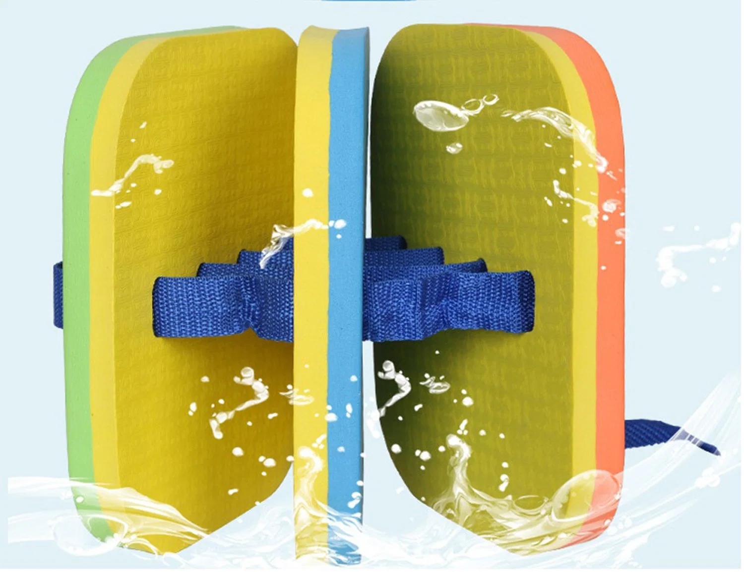 Adjustable Split Layers Swim Bubbles Belts Secure Clip Back Float Belt