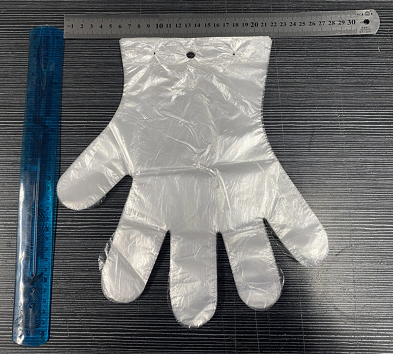 HDPE Cheap Disposable Custom Plastic Glove