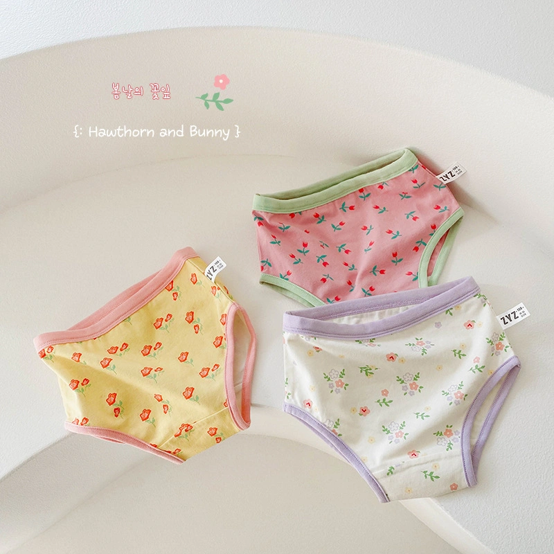 Multi-Colors Comfortable Children Baby Girl Cotton Underpants