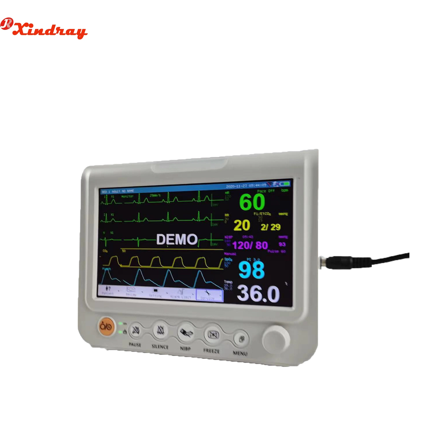 ICU Room Touch Screen Medical Equipment Multi-Parameter Portable Patient Monitor