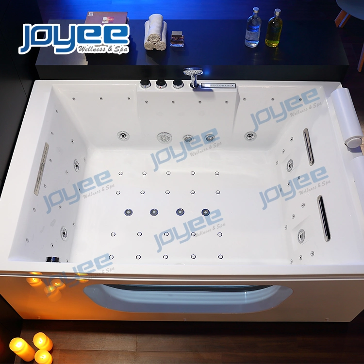 Joyee Badezimmer Freistehende Acryl 2 Person Sexy Whirlpools Bubble Bad WHIRLPOOLS