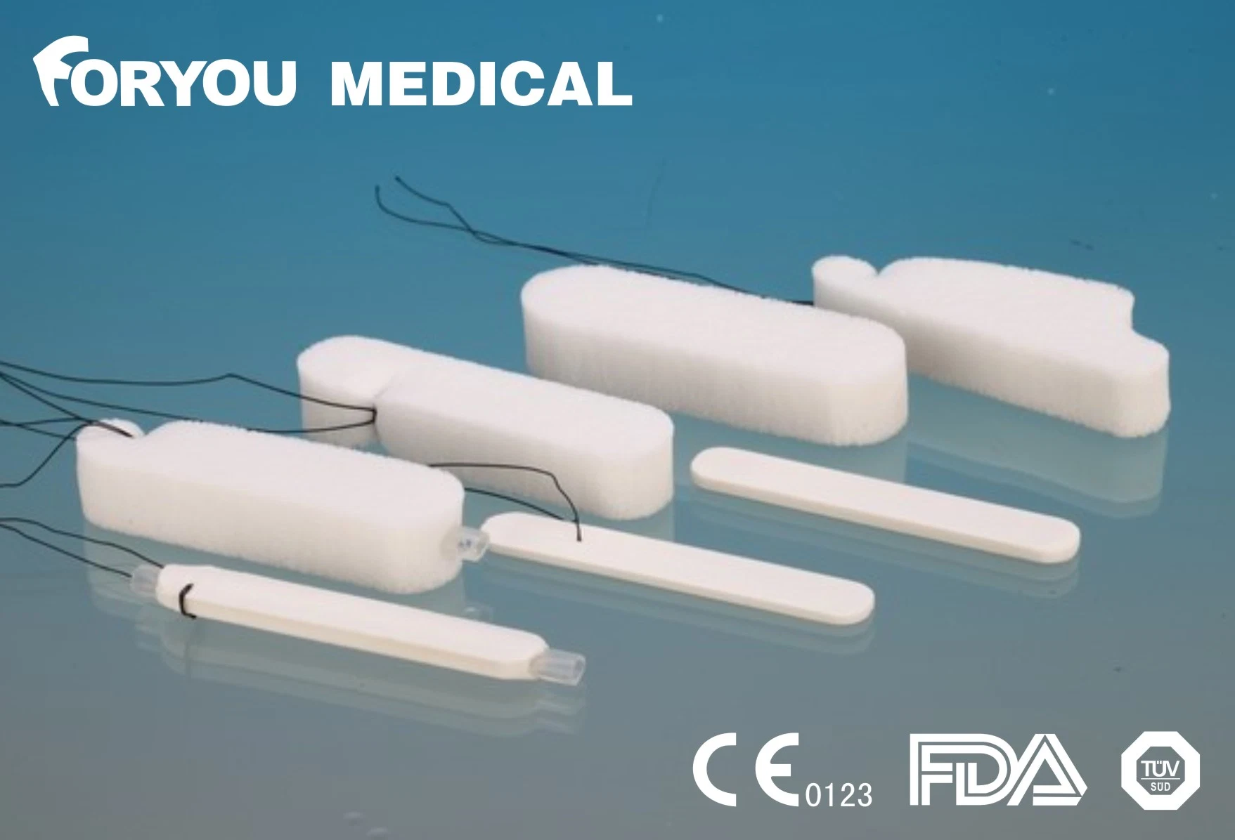 Foryou Medical Sinusnose Merocel PVA de purga de esponja hemostática Tampon