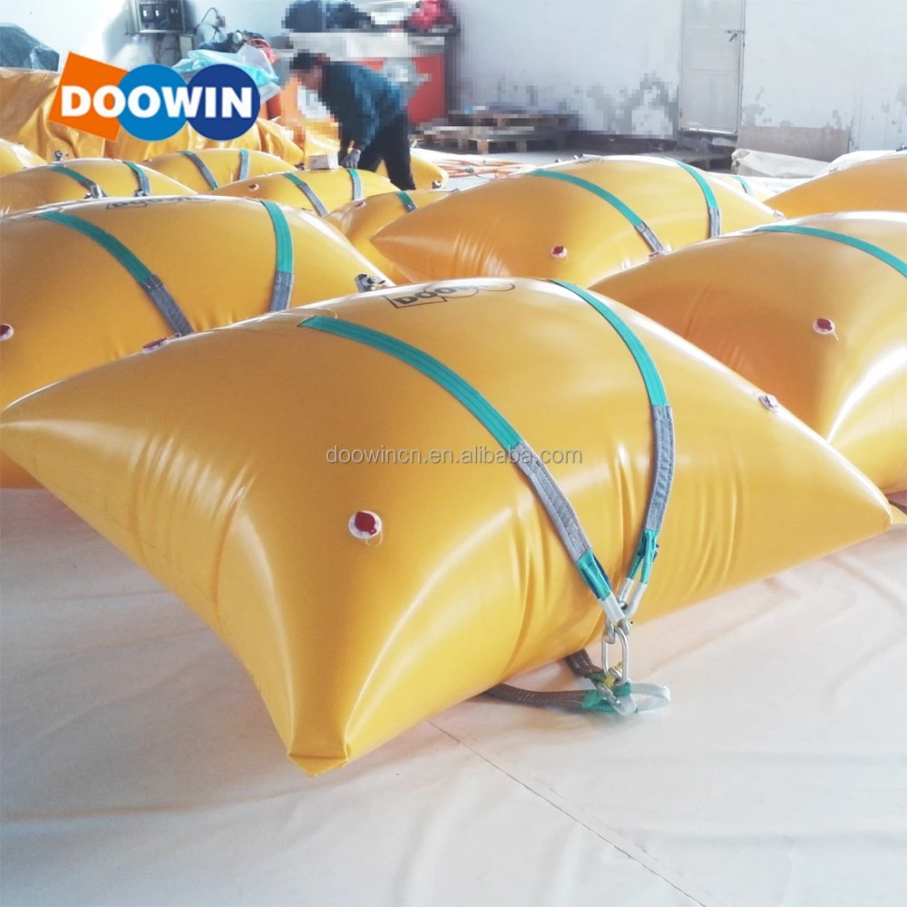 Pillow Shape Flotation Air Bag Lifting Systems for Marine Wreck Recovery