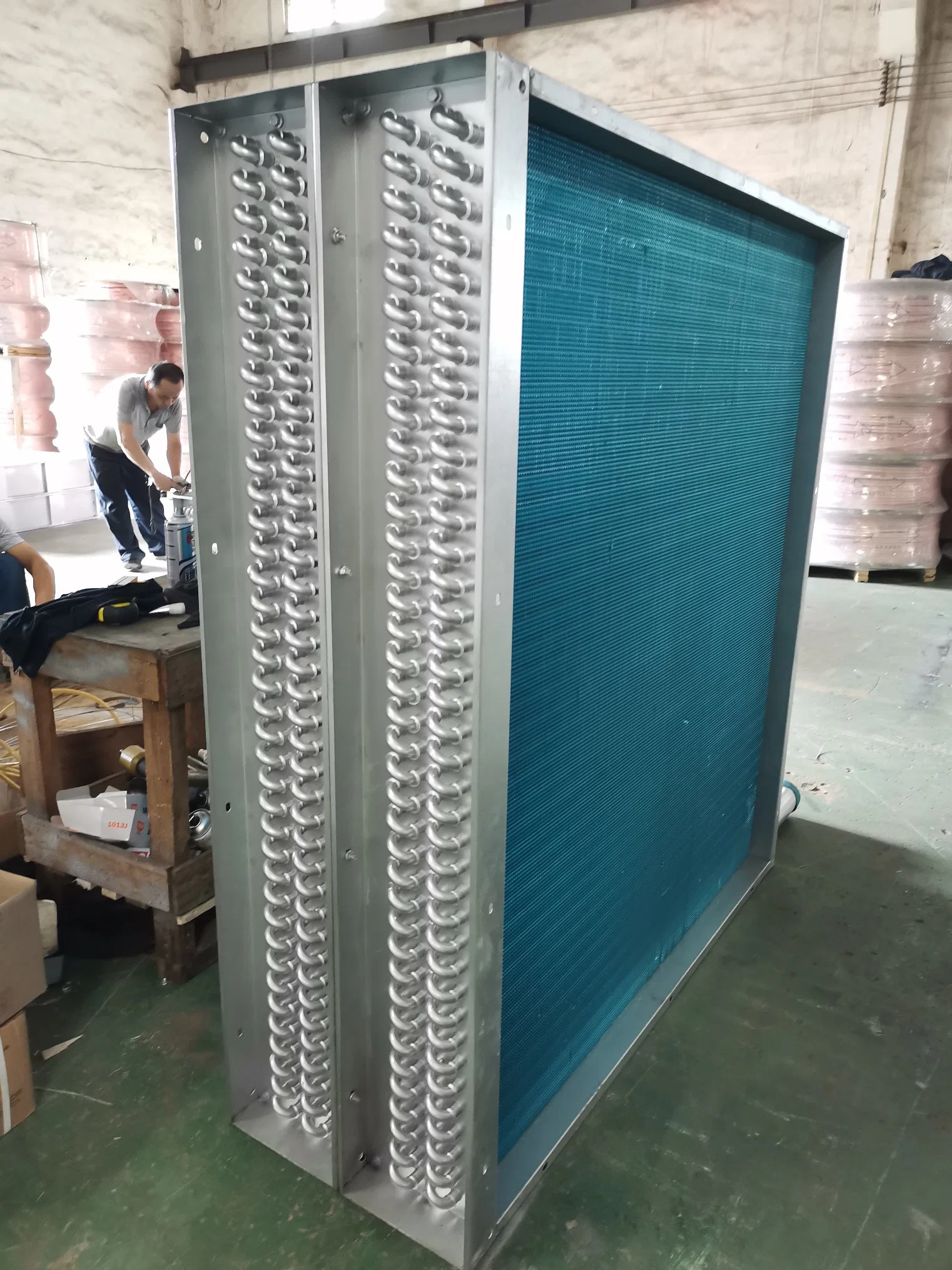 Extruded Fin Tube Heat Exchanger Industrial Peltier Cooler