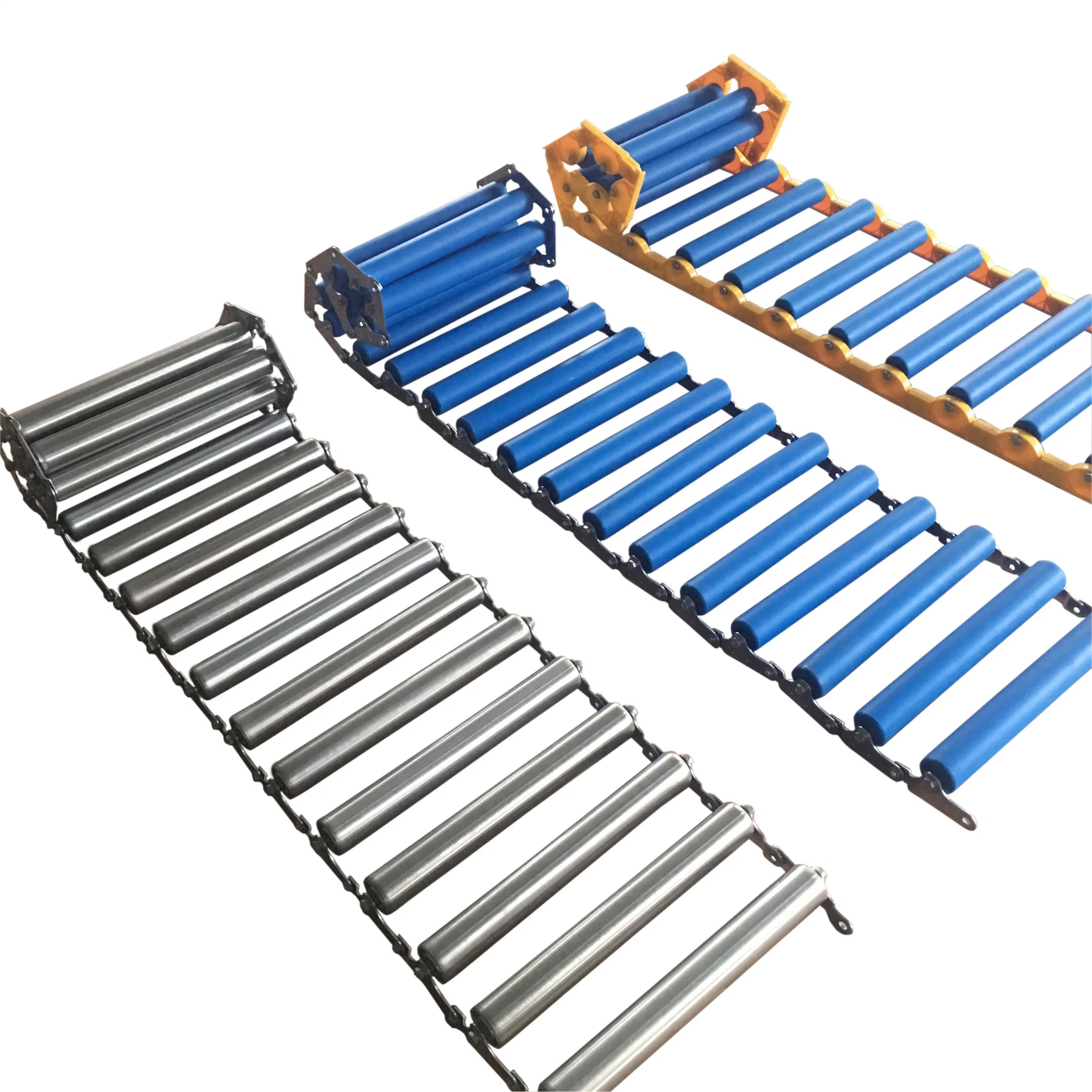 Movable Foldable Gravity Floor Roller Conveyor Carpet Conveyor Equipment for Warehouse