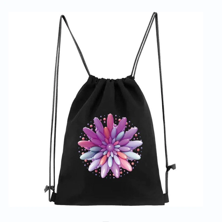 Promotion Cotton Drawstring Shoe Backpack Bag