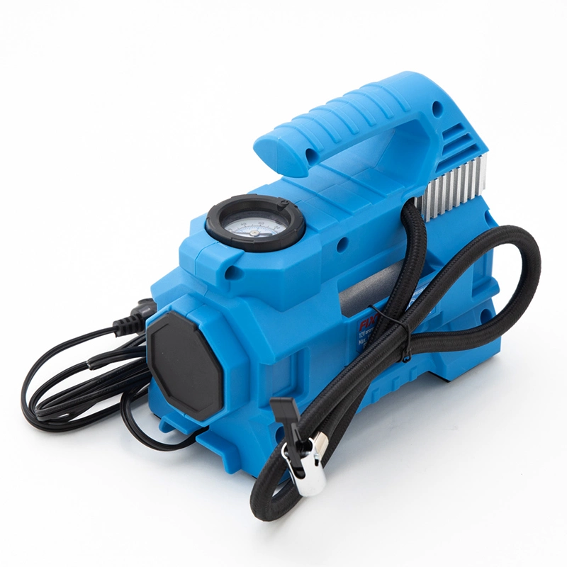 Juego de herramientas de aire Fixtec DC 12V Auto Compressor&amp;Inflator 150 psi/1,0MPa Bomba eléctrica compresor de aire/Inflator de bomba de neumático para coche