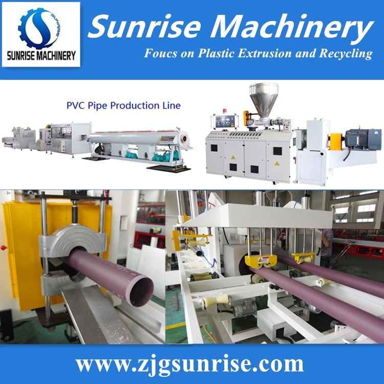 PVC Pipe Production Line / Plastic Extrusion Line