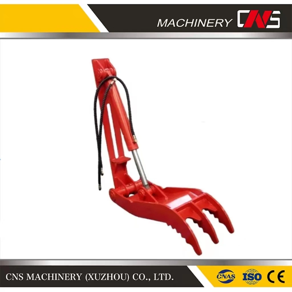 High Quality Mini Excavator Attachment Hydraulic Thumb Construction Machinery Parts for 1-50ton Excavator and Backhoe