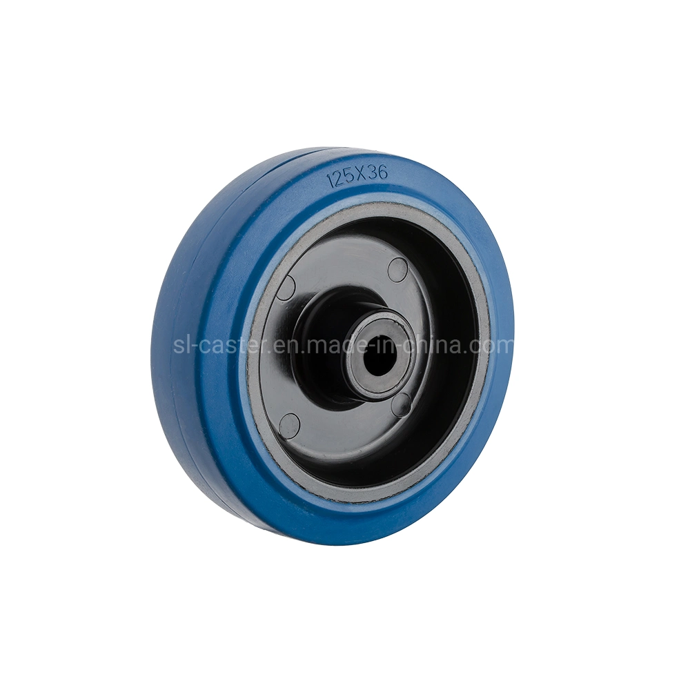 Stainless Rubber Rubber Wheel for Hand Trolley