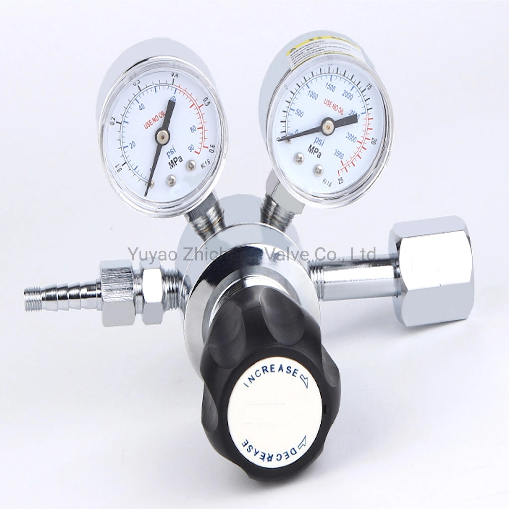 Stainless Steel High Pressure Oxygen and Nitrogen Pressure Regulators