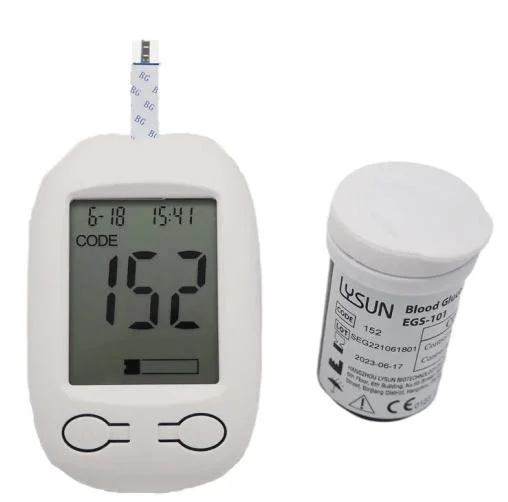 Bluetooth Connection Blood Glucose Meter Glucometer with Test Strips