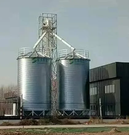 2022 Hot Sale Soybean Meal Wheat Corn Maize Grain Corrugated Steel Silo Price