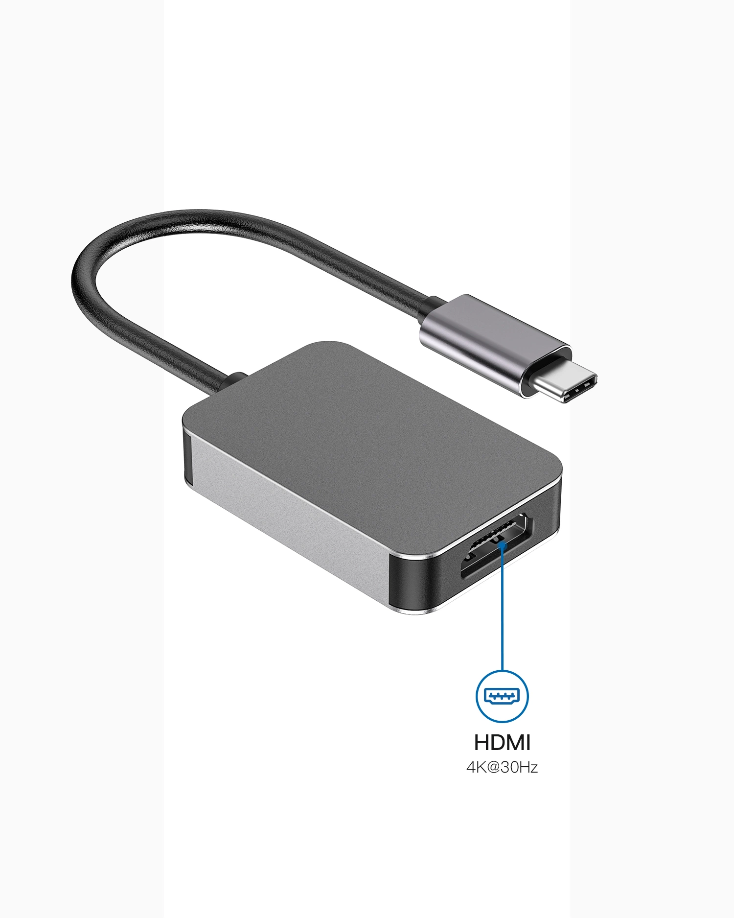 USB-C - HDMI, USB-C к концентратору HDMI