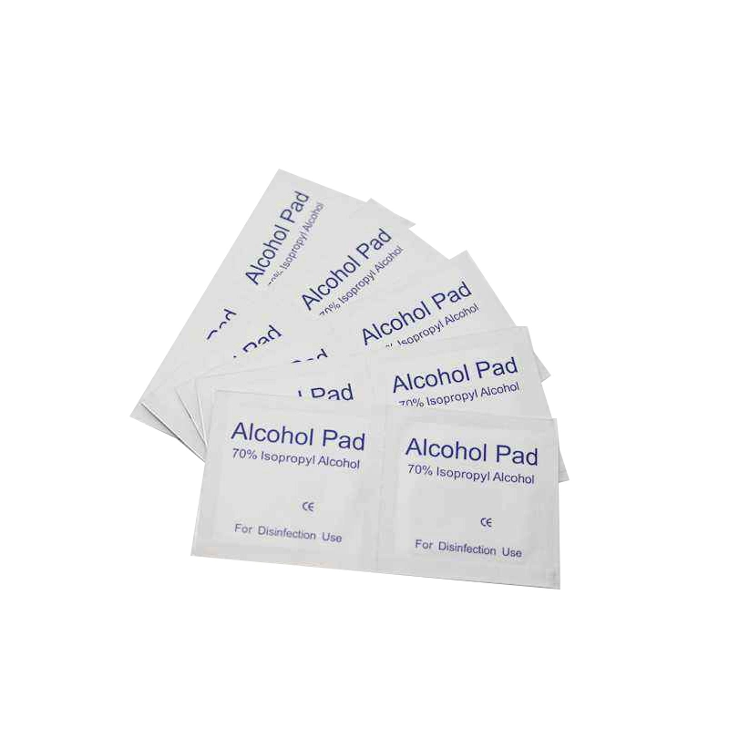 Los productos de limpieza compuesto de aluminio Envases de papel para la preparación de alcohol estéril Pad/hisopo limpio/ Insertar/Bzk toallitas toallitas repelentes /Alcohol Swabsticks /Anti