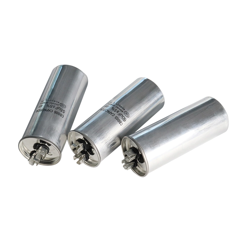 Dual Run Circular Start Capacitor AC Cbb65 Capacitor