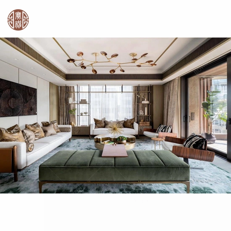 En Asie du Sud-Est Resort Hotel Appartement de meubles en bois de style en rotin Set