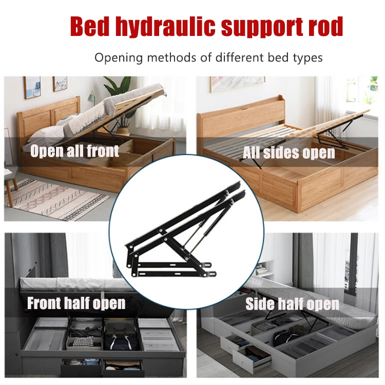 Home Modern Furniture Steel Adjustable Folding Bed Base Head and Lift Function