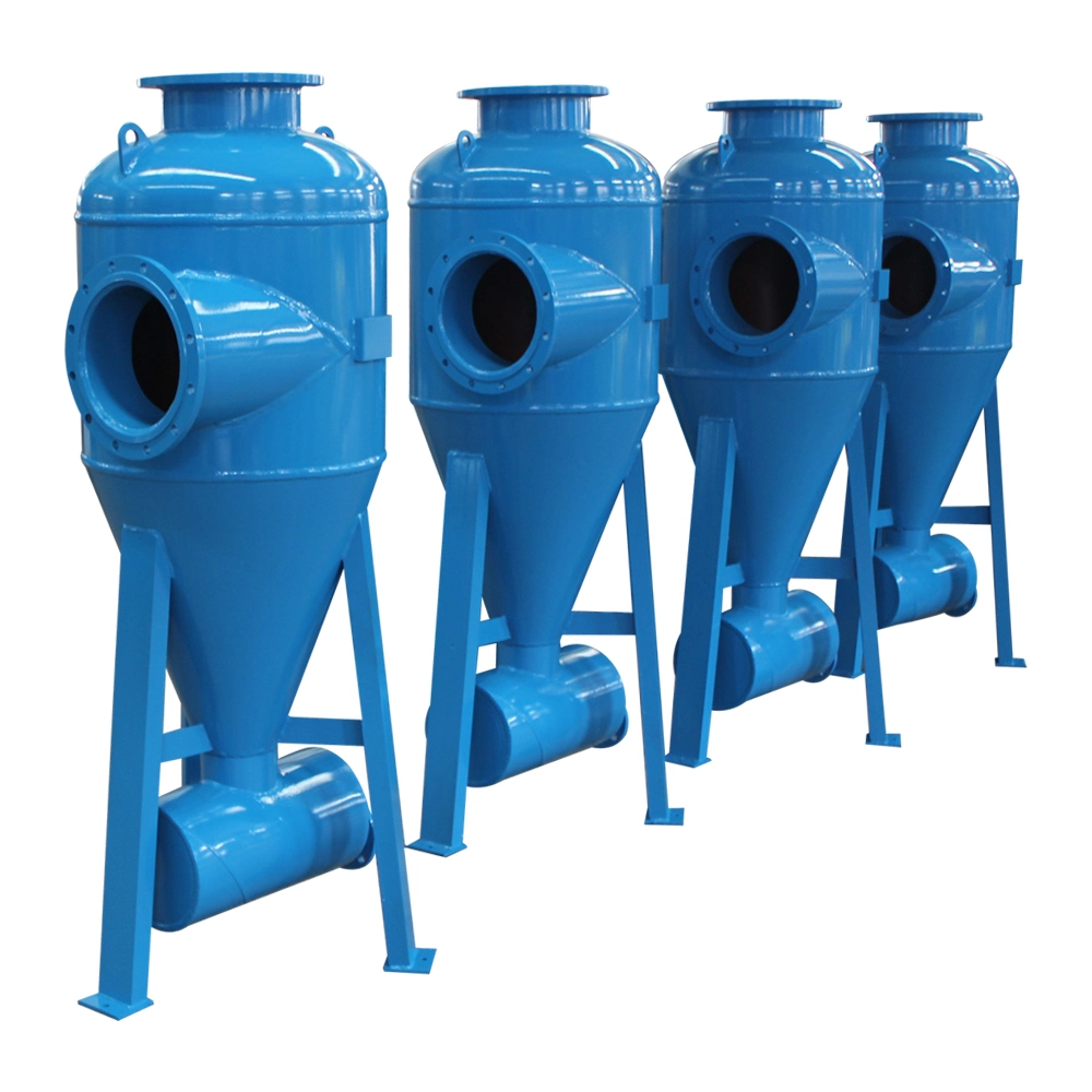 Hydrocyclone Sand Separator Water Filter with Sedimentation Tank