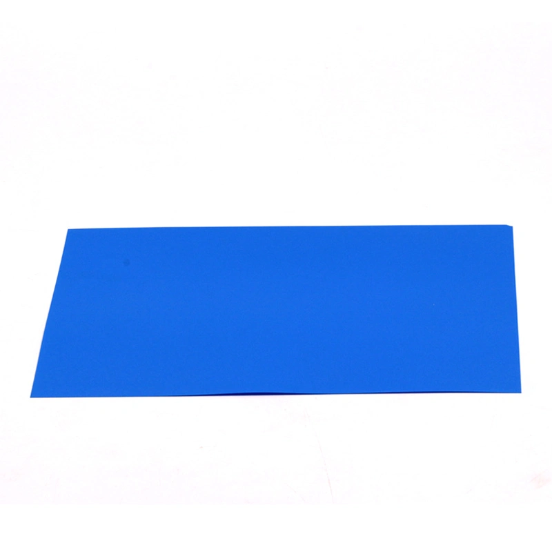 A4 Size Blue Color Matte Plastic PP Sheet for Folder Cover