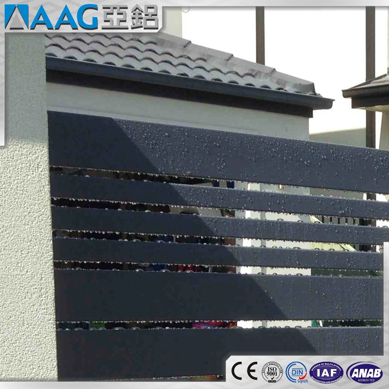 Metal Automatic Sliding Slat Fence Gates