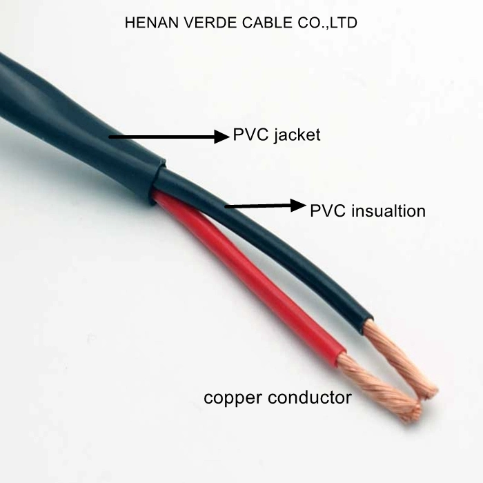 2 Core 4core Audio Electric Wire 1.5mm 2.5mm PVC Flexible Power Speaker Cable