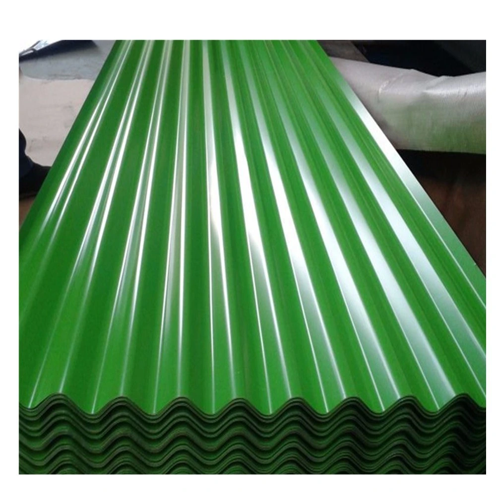 Dx51d/CGCC 0.125-2.5mm Roofing Sheet Cold Rolled/Galvanized/Galvalume/Color Coated Corrugated Steel Sheet for Building