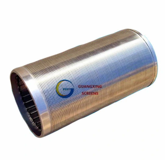 Continuous Wire Wound Stainless Steel Screen