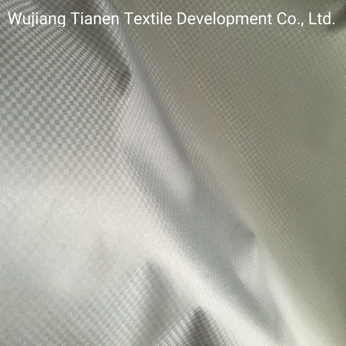 RPET Tn Textile Recycled Check Polyester Fabric for Garment