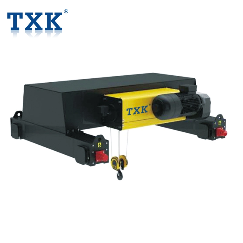 Txk Low Headroom Double Girder 12.5 Ton Wire Rope Hoist