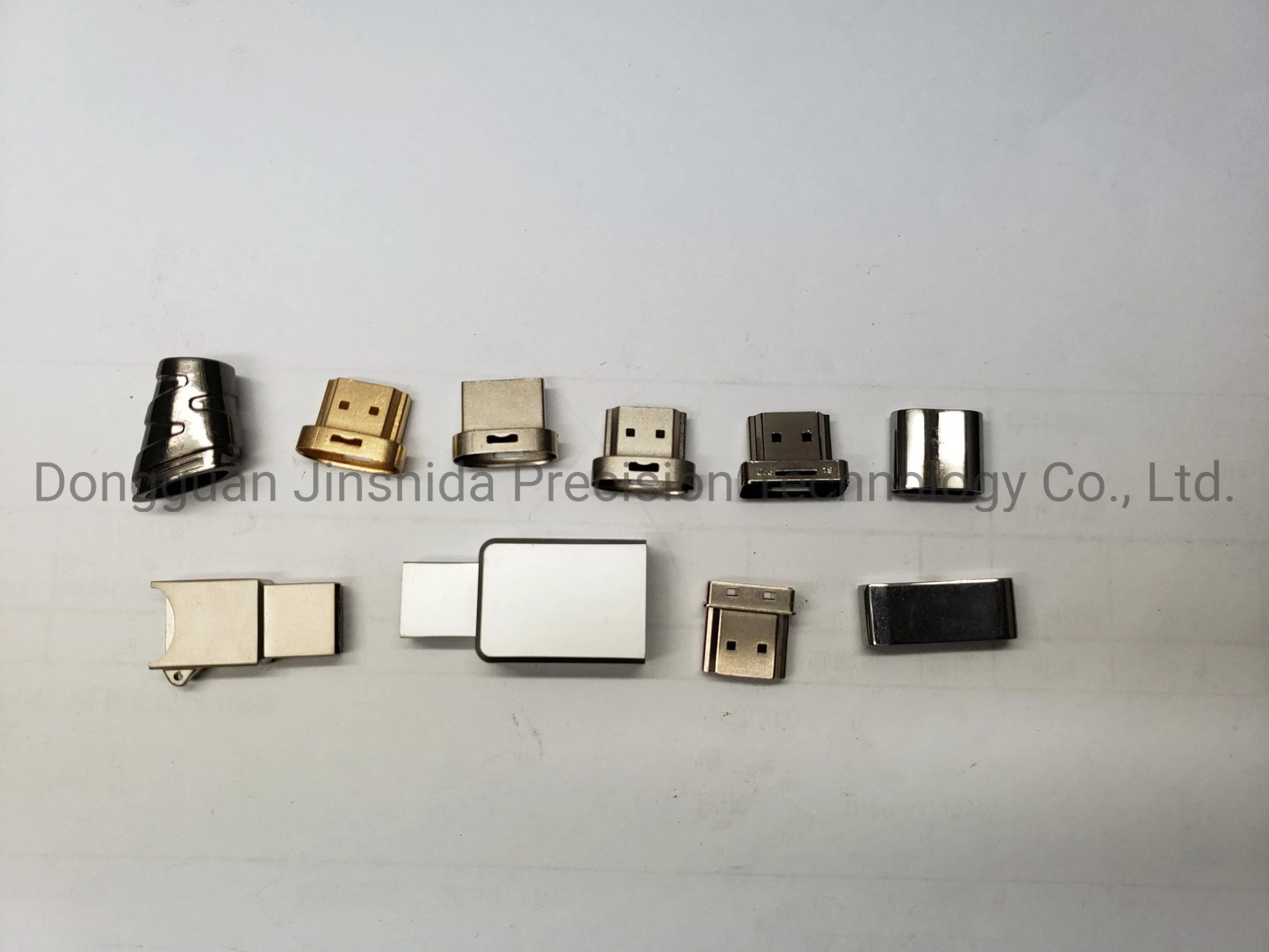 OEM/ODM Die Casting Part U Disk and Data Cable Connector