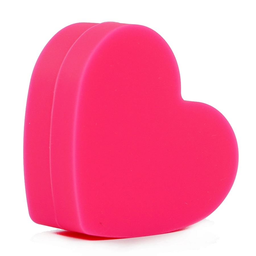 17 мл Heart Containers Silicone Wax Containers Non Stick Wax Oil Многофункциональные запоминающих устройств с разноцветными разъемами