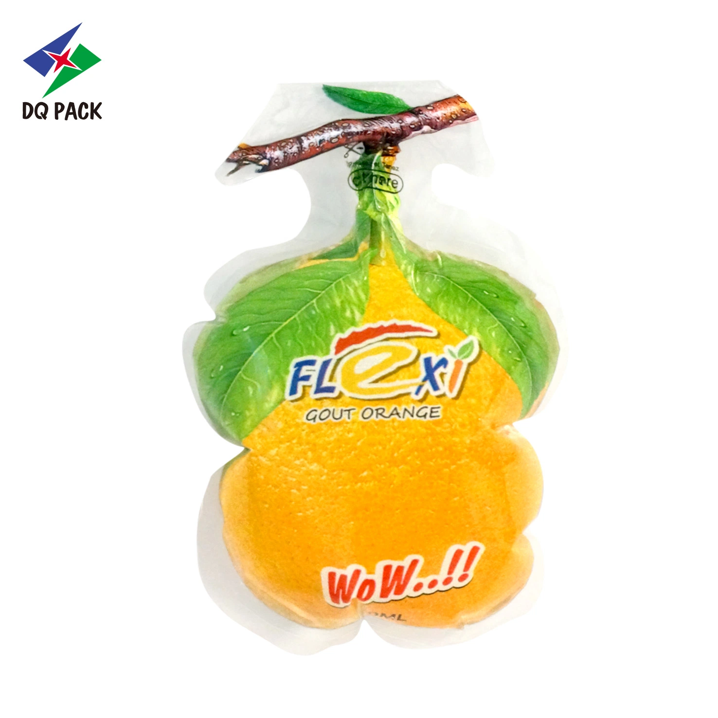 Dq Pack bolsa de embalaje bolsa para el envasado de líquidos de inyección Doypack Bolsa Bolsa de plástico Mango/naranja/forma de manzana Bolsa bolsas de inyección