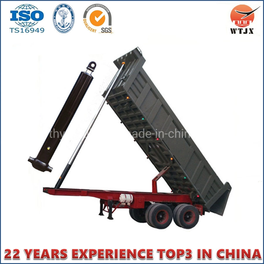 Hyva Type Telescopic Hydraulic Cylinder for Tipper with High quality/High cost performance  on Sale