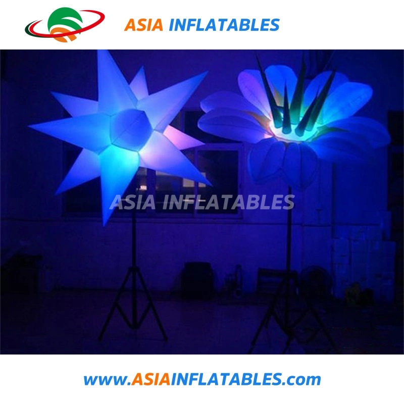 LED Inflatable Star with LED Lighting for Pub Stage Birthday Christmas Party Decoration