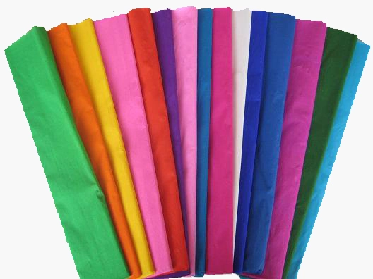 Custom Colorful Manufacturers Crepe Paper Roll Flower