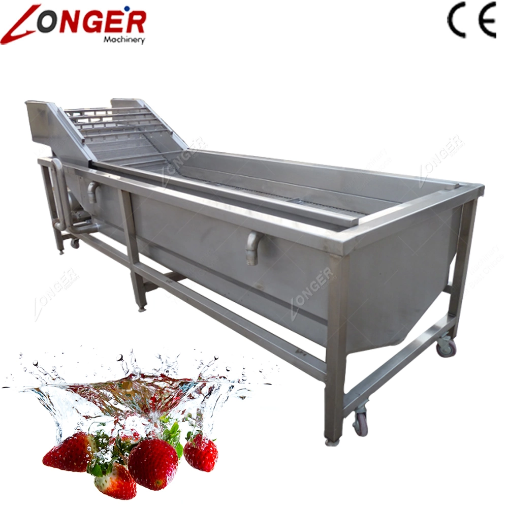 Industrial Blueberry Cleaning Machine Fruit and Vegetable Washing Line