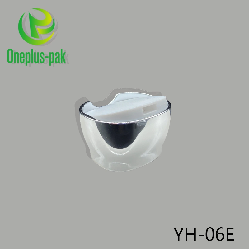 Plastic Cap Manufacture for Cosmetic and Daily Use Packaging, Flip Top/Press/Disc Top/Screw Cap, Free Sample (YH-06E&F)