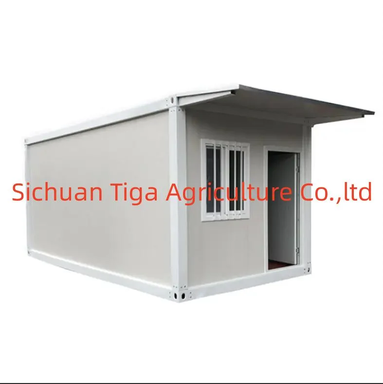 China Design Sandwich Panel Easy Assemble Steel Prefabricated House Office Container Camp